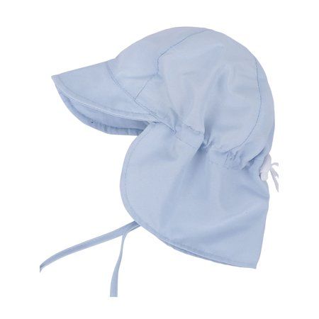 UPF 50+ UV Sun Protection Baby Toddler Flap Swim Hat Light Blue | Walmart (US)