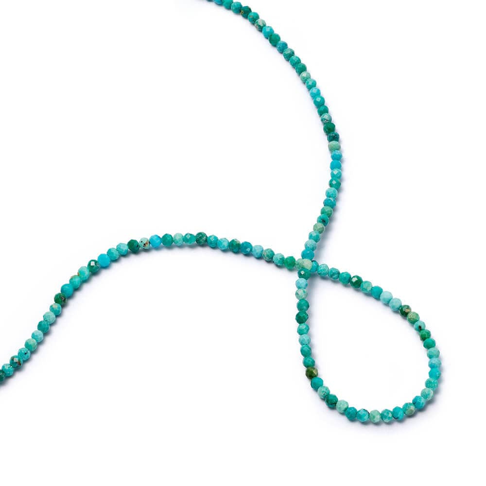 Turquoise Mini Beaded Necklace | Daisy London Jewellery