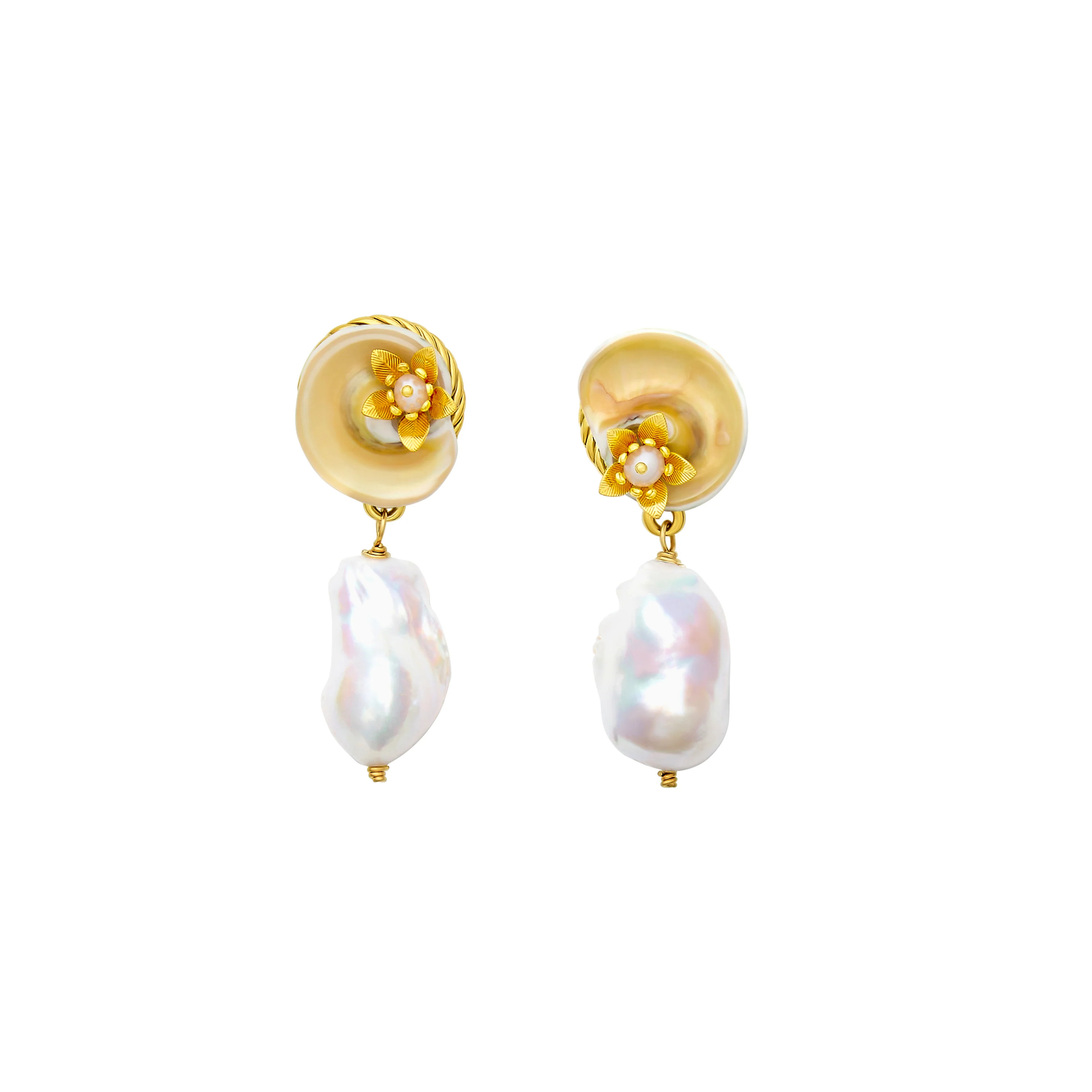 Coconut Drift Earrings | Brinker & Eliza