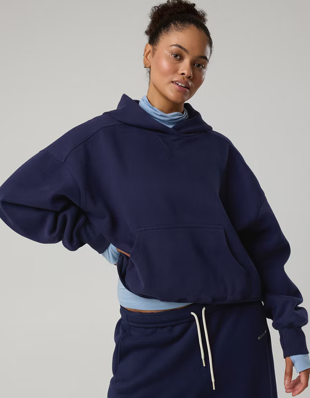 OFFLINE By Aerie Cloud Fleece Classic Length Hoodie | Aerie