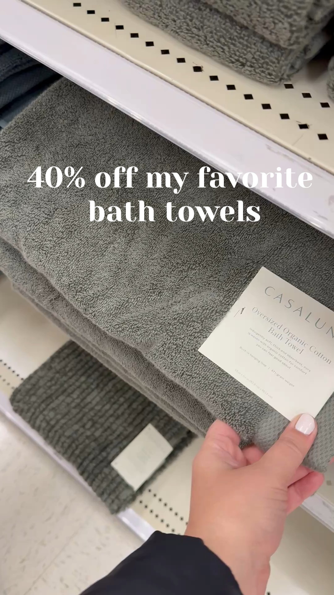 My favorite bath towels are now 40% off 🙌



#LTKgrwm #LTKSaleAlert #LTKHome