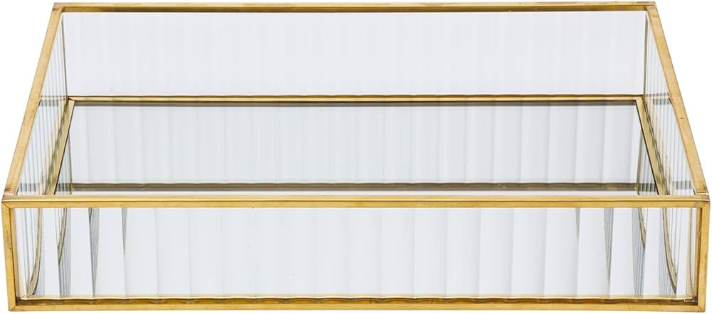 Vintage Decorative Tray Makeup Tray for Perfume Storage Jewelry Display Rectangle Trinket Organiz... | Amazon (US)