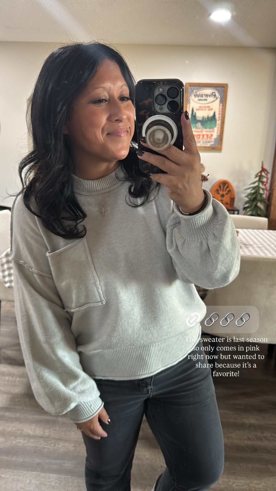 Found the updated sweater on Amazon!! Slightly oversized so go with your true size! 

#ltk #ltkmidsizefashion #ltkmom #ltkseasonal #momstyle #momlife #momstylelife #momfashion #momfashionblogger #midsizecasualstyle #chicstyle #midsizefashion #momoutfits

#ltk #ltkfinds #ltkmidsize #ltkmom #ltkmomstyle #amazon #amazonfinds #amazonmusthaves 


#LTKMidsize #LTKPetite #LTKmomlife