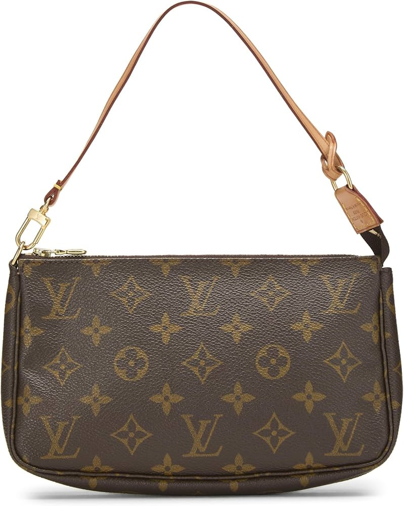 Amazon.com: Louis Vuitton, Pre-Loved Monogram Canvas Pochette Accessoires, Brown : Clothing, Shoe... | Amazon (US)