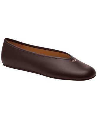 COACH Women's Houston Slip-On Ballet Flats - Macy's | Macy's