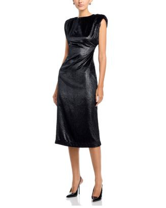 Metallic Velvet Dress | Bloomingdale's (US)