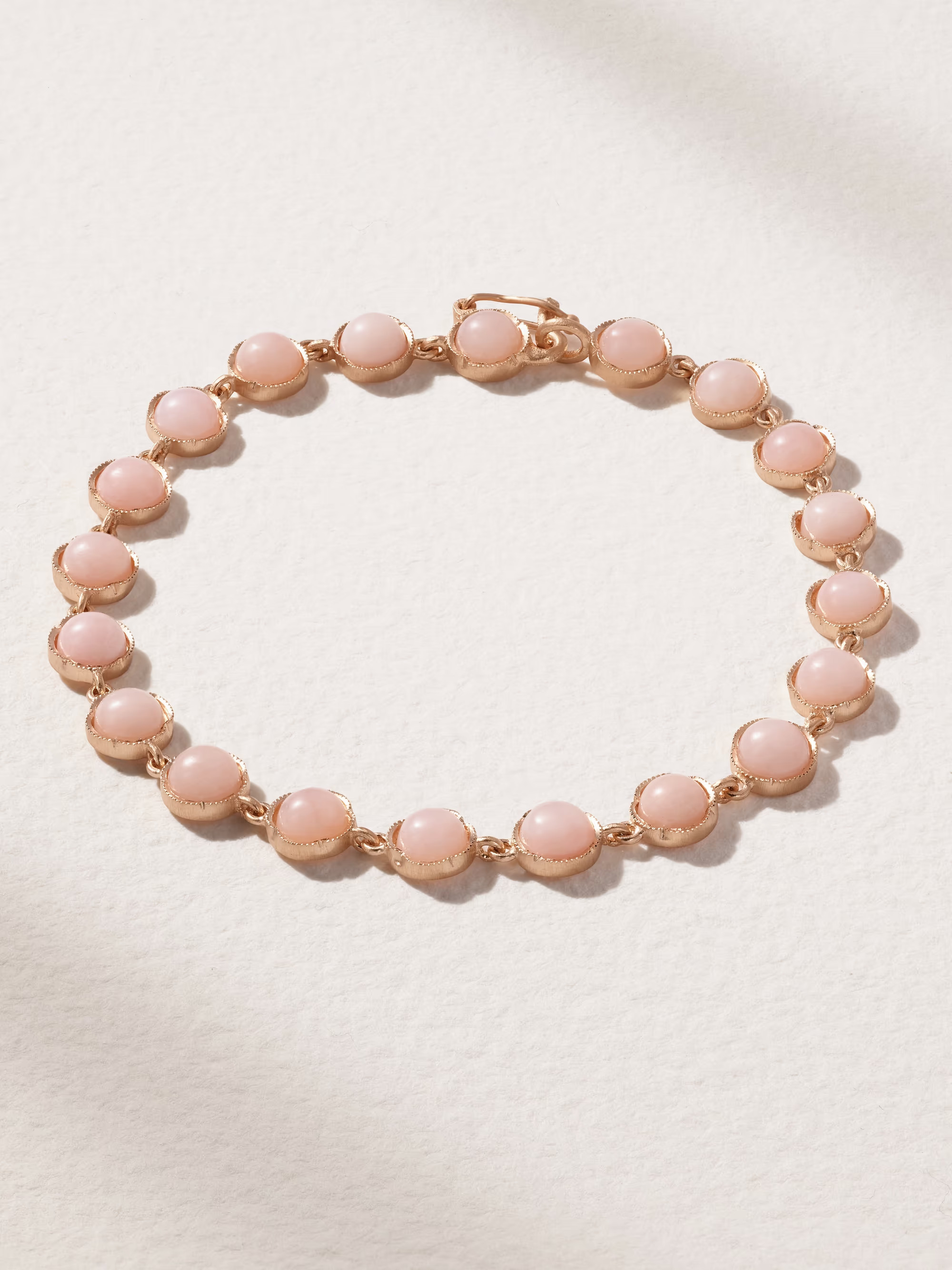 Classic 18-karat rose gold opal bracelet | NET-A-PORTER (US)