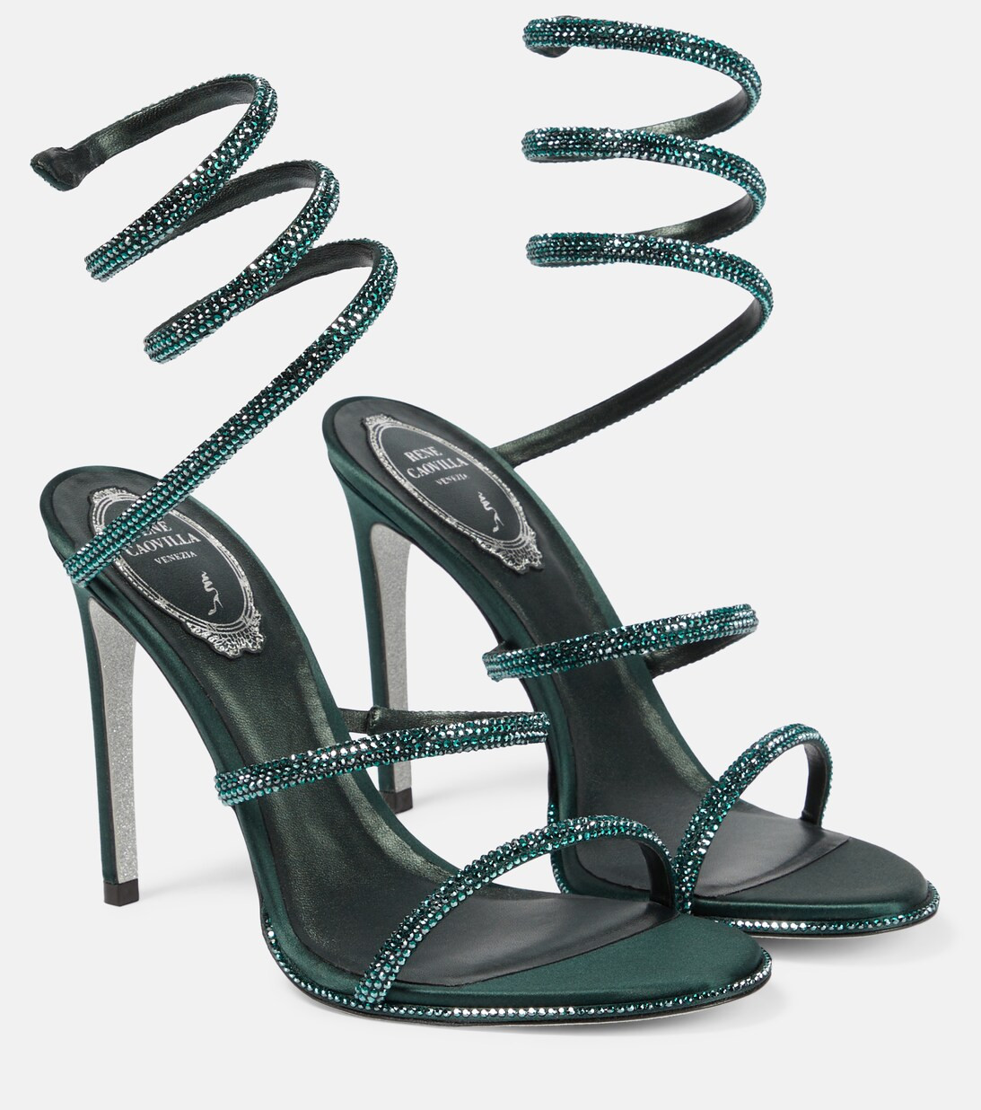 Cleo embellished sandals 105 | Mytheresa (US/CA)