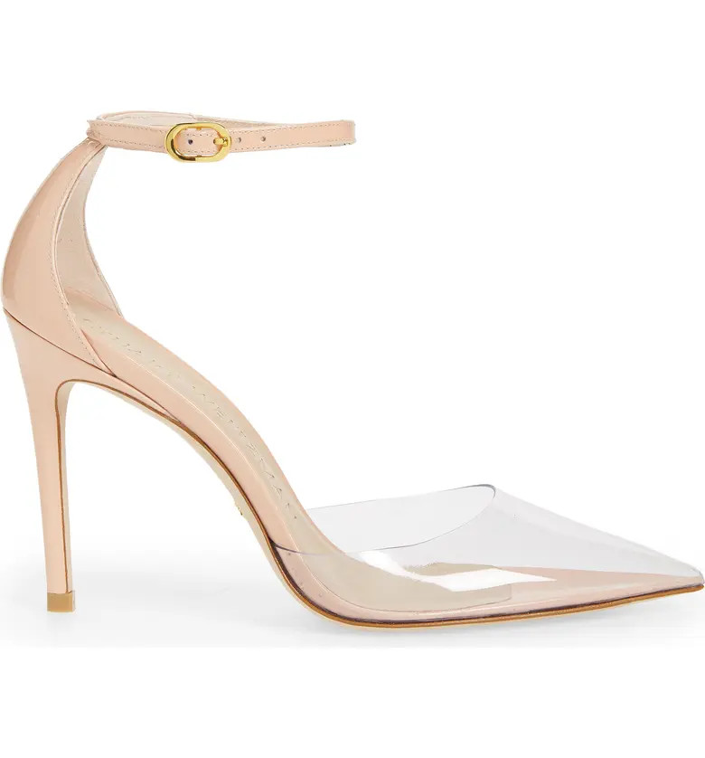 Stuart Weitzman Stuart PVC Pointed Toe Pump | Nordstrom | Nordstrom