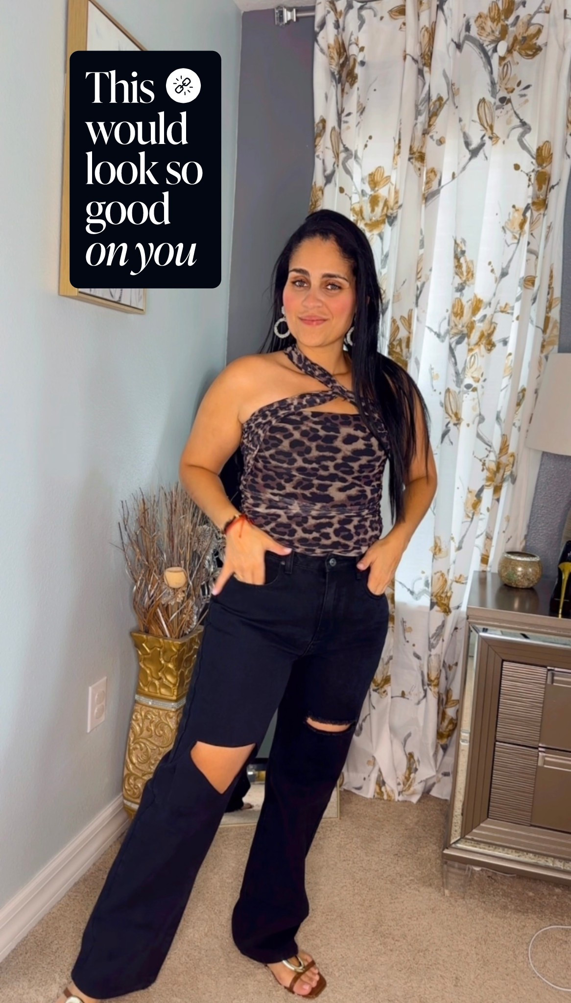 Sábado de estilo 🔥 GRWM para una salida casual pero con actitud. Combiné este bodysuit asimétrico con print de leopardo de @REORIA (sexy y perfecto para destacar) con unos jeans estilo boyfriend de @Genleck que le dan ese toque relajado y cool que amo. Ideal para un plan con amigas o una cita espontánea 🐆✨ #GRWM #SaturdayLook #AmazonFashion #ReoriaBodysuit #GenleckJeans #EstiloCasual #OOTD

#LTKSeasonal #LTKStyleTip #LTKU