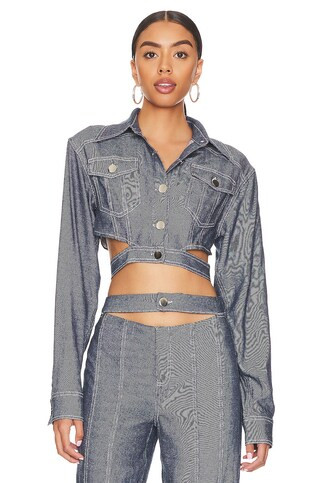 Altagracia Crop Jacket
                    
                    h:ours | Revolve Clothing (Global)