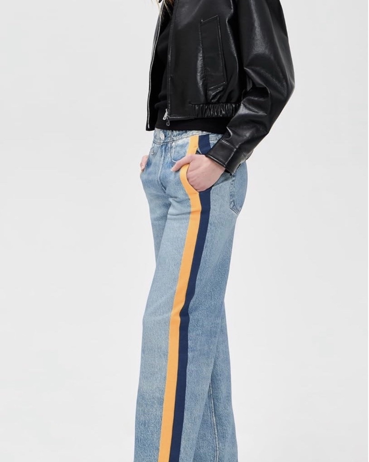 This cropped button down seems so luxe but is $20 on Amazon! And these are the viral pj jeans - I’m obsessed!

#LTKdayinmylife #LTKOver40 #LTKootd