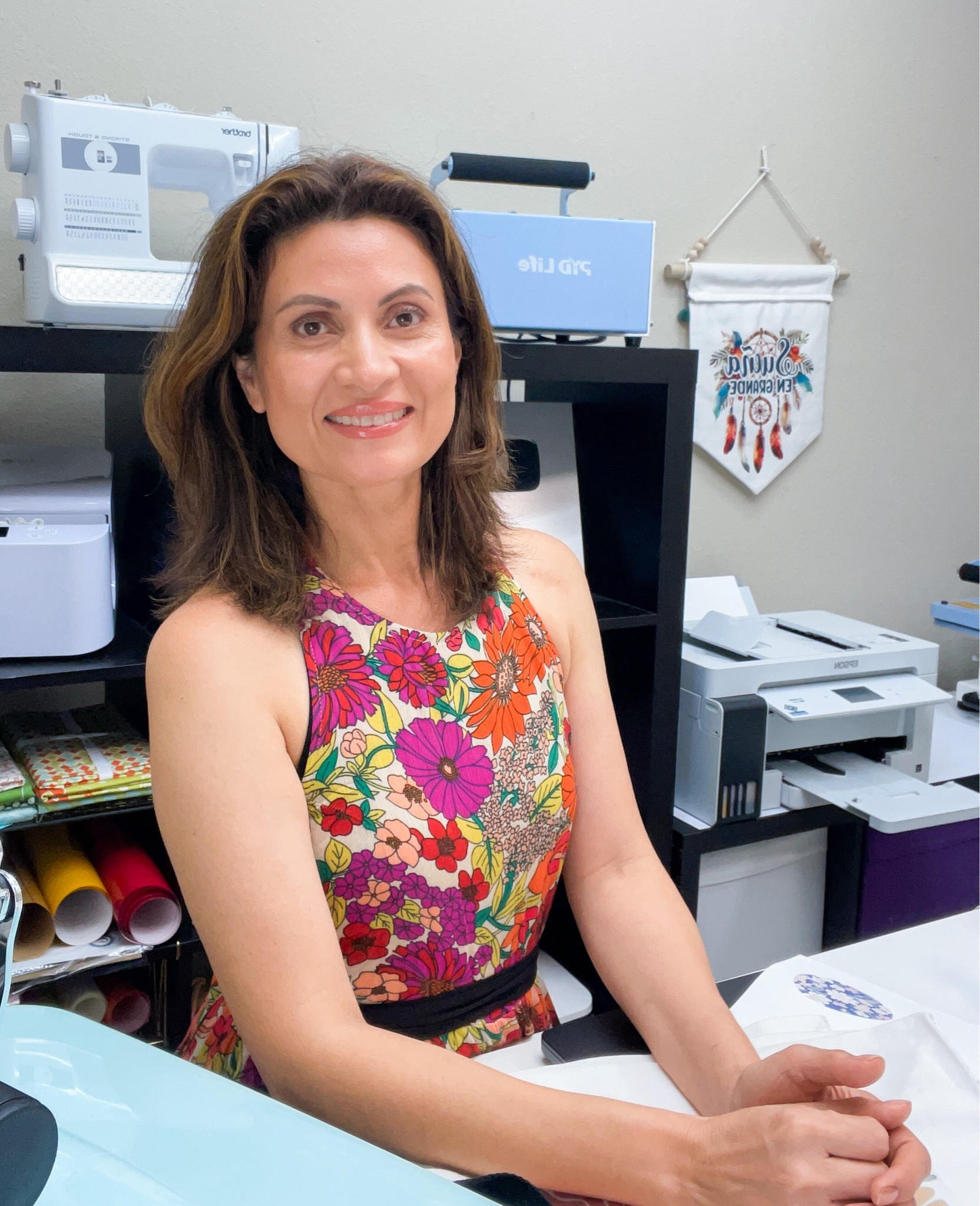 Crafting with Style! Halle Printed Halter Maxi Dress