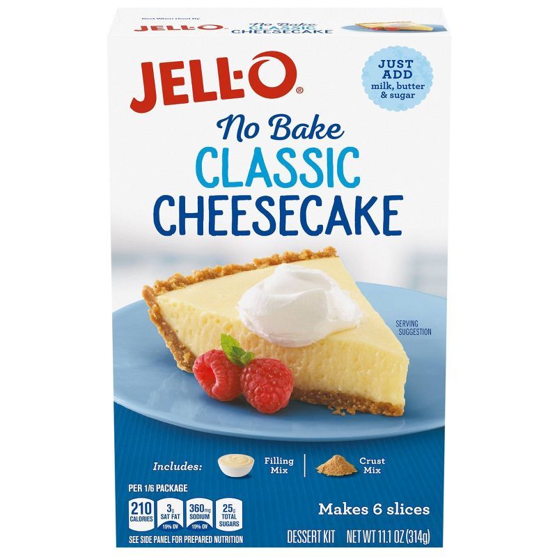 Jell-O No Bake Real Cheesecake Dessert - 11.1oz | Target