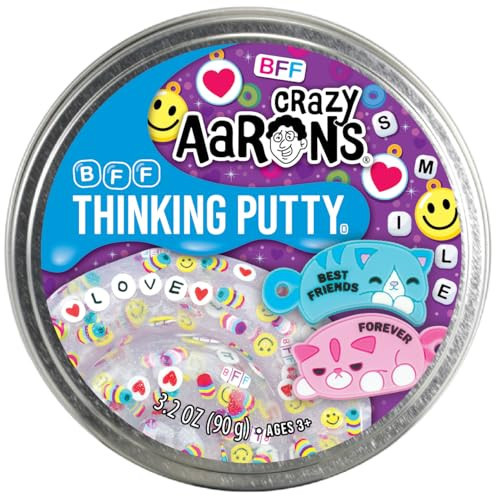 Crazy Aaron's Thinking Putty® - BFF - Sensory Putty for Kids and Grown ups in a 4" Tin - Creative and Endless Fun, Stress Relief Therapy Toys, Never Dries Out - Made in USA | Amazon (US)
