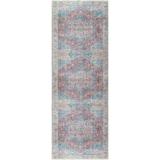 Better Homes & Garden Washable Persian Medallion Runner for Bedroom Laundry Room Hallway 2'5" x 7... | Walmart (US)