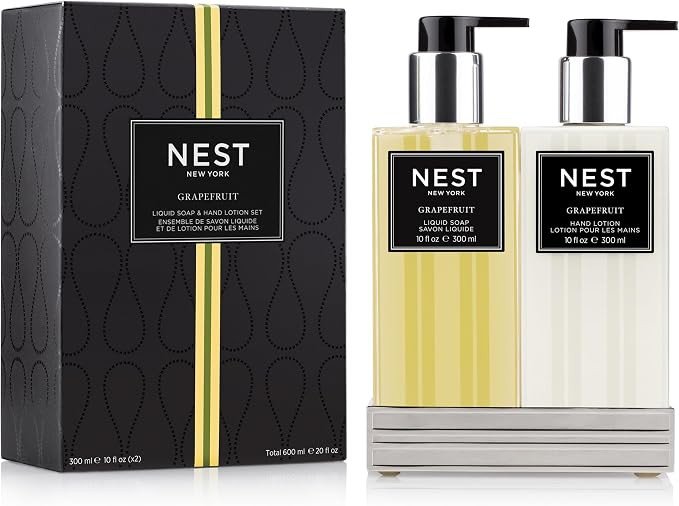 NEST Fragrances Grapefruit Liquid Soap and Hand Lotion Gift Set 10 Fl Oz (Pack of 2) | Amazon (US)