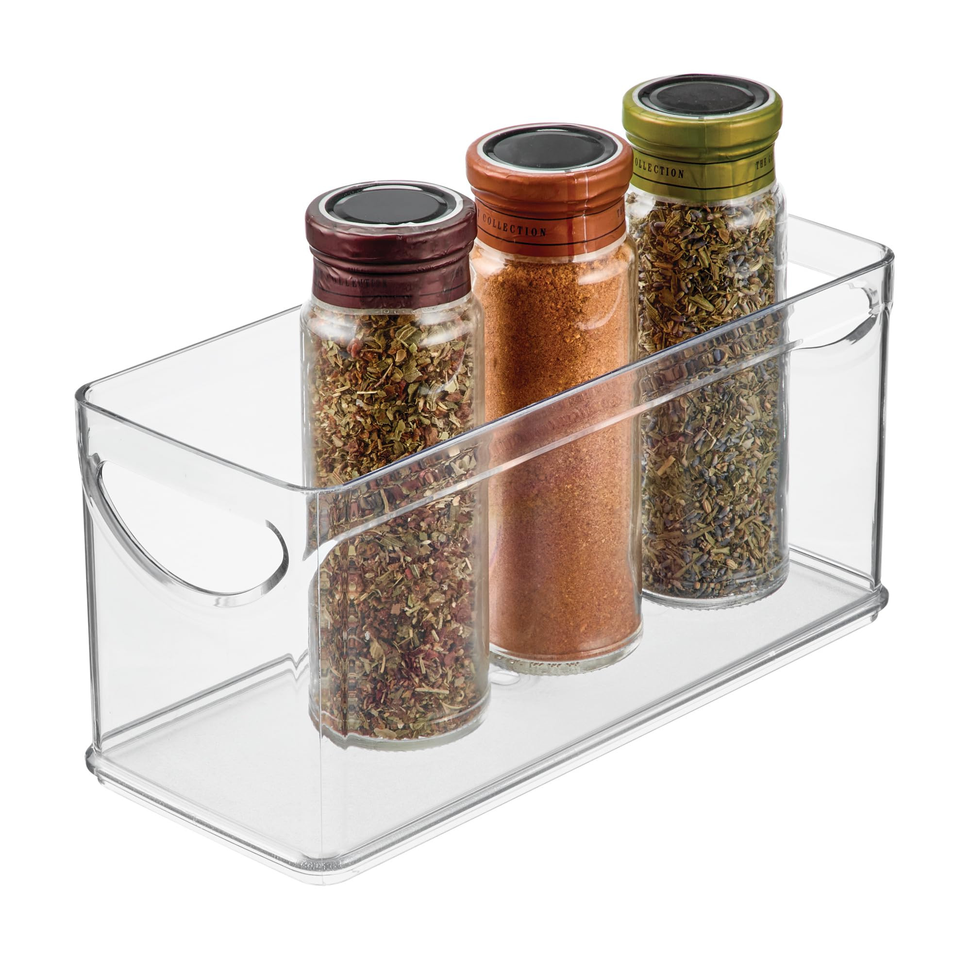 iDesign Recycled Plastic Cabinet and Pantry Storage Bin with Integrated Handles – 10” x 4.25... | Amazon (US)