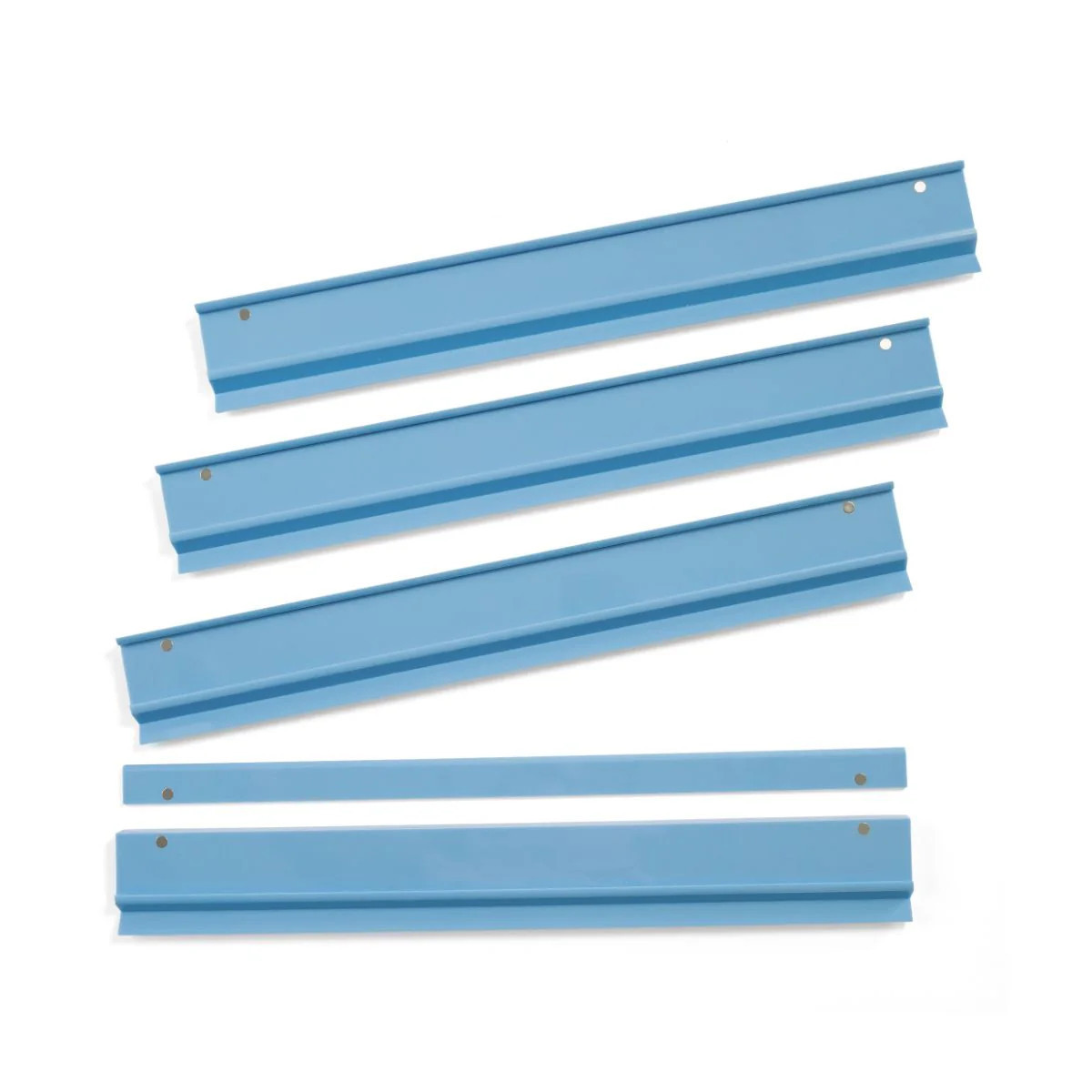 Set of 4 Dusty Blue Mahjong Racks | The Mahjong House