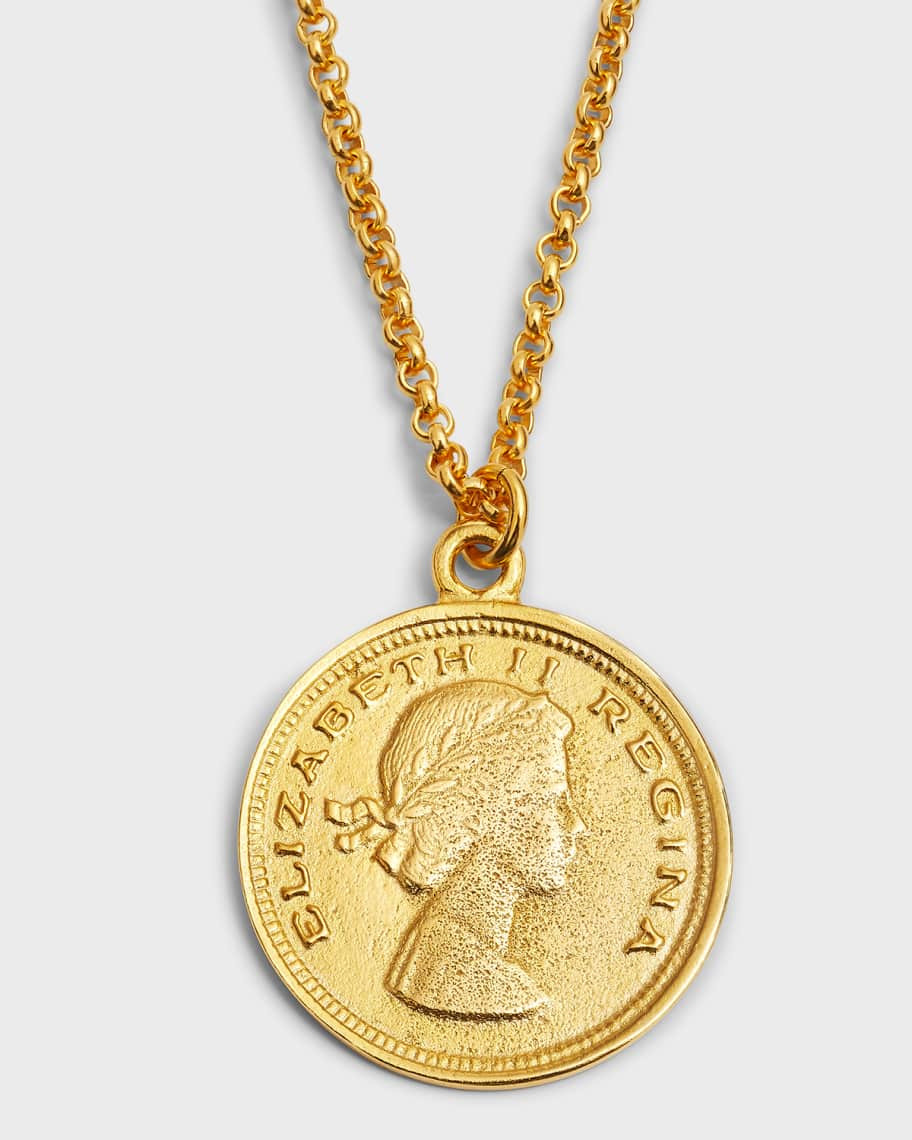 Ben-Amun Coin Pendant Necklace | Neiman Marcus
