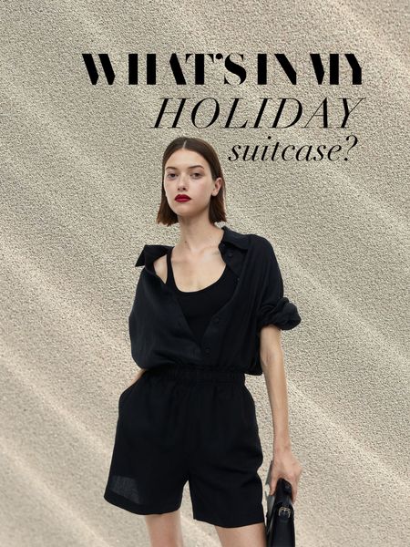 A matching shorts and shirt set is a must for your holiday packing. This linen blend version from H&M is effortlessly chic and it’ll keep you cool on holiday 🖤
Holiday outfit | Summer clothing | Shorts coord | Linen shirt | Oversized shirt | H&M summer | matching set 

#LTKtravel #LTKstyletip #LTKSeasonal