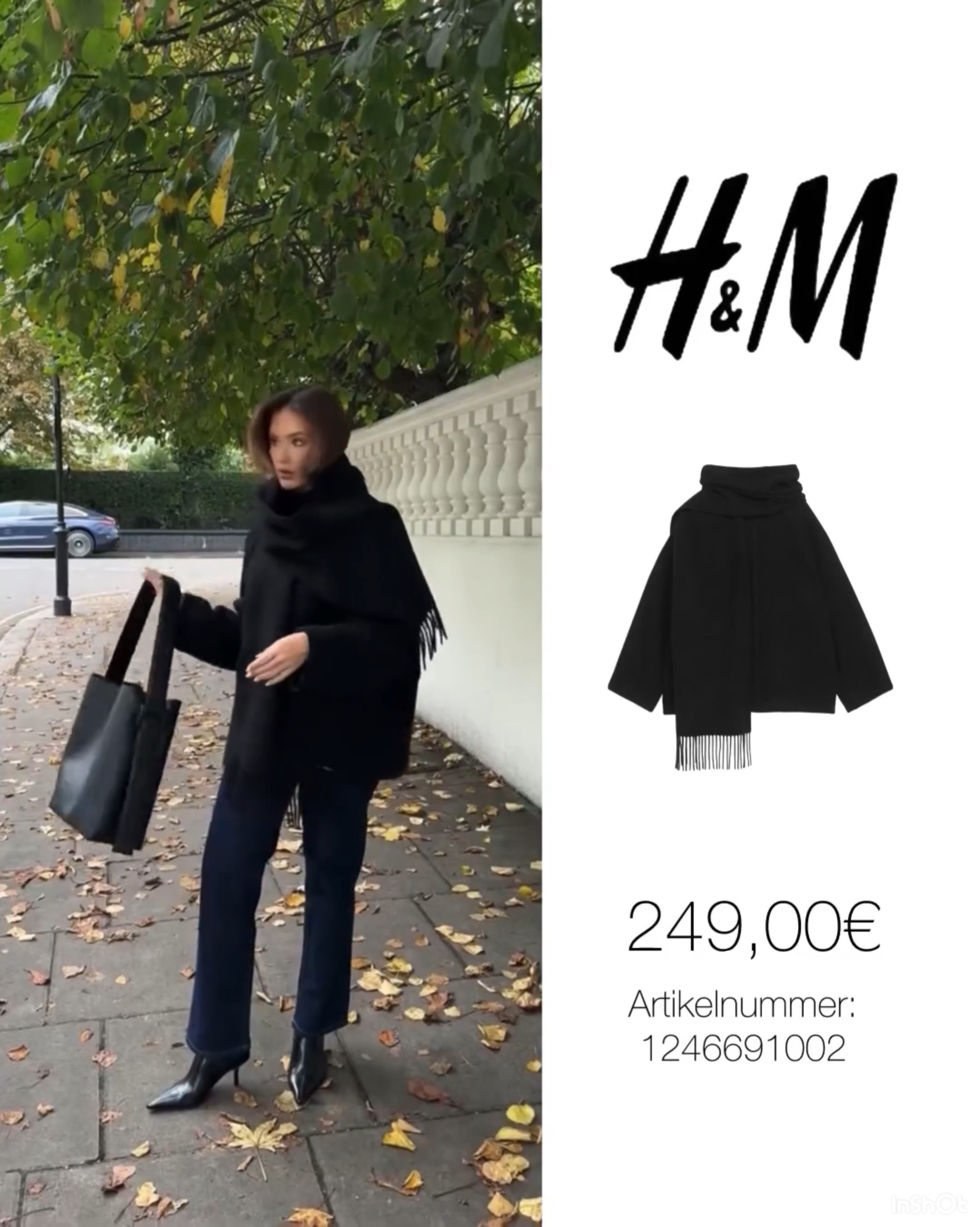 H&M coat and scarf 

#LTKautumn #LTKeurope #LTKuk