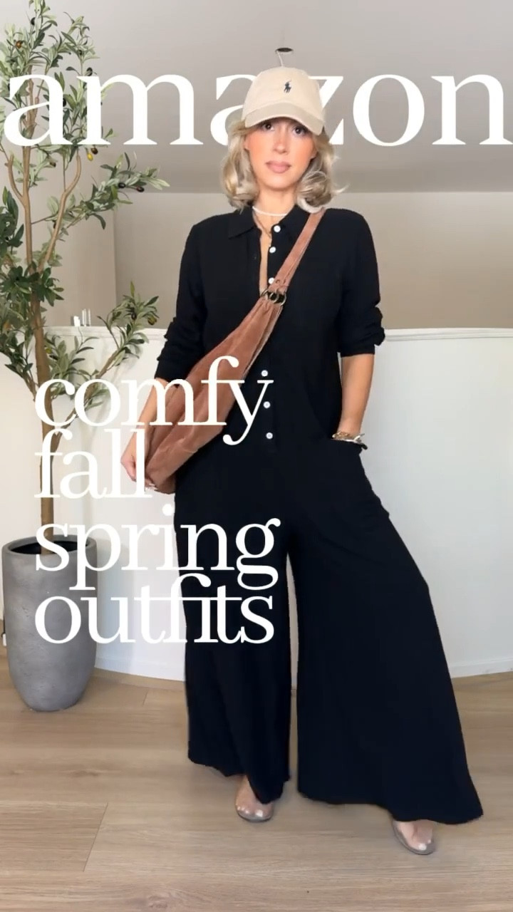 Casual and chic Amazon outfits!

Super cute easy looks that can be worn to run errands, airport outfits, work from home, etc.  😍

I'm wearing a size small in EVERYTHING! Also, the jumpsuits and the pants are petite friendly I'm 5 foot two and I'm wearing them all with flats or sneakers. 

#LTKWorkwear #LTKootd #LTKgrwm