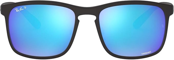 Ray-Ban Men's Rb4264 Chromance Mirrored Square Sunglasses | Amazon (US)