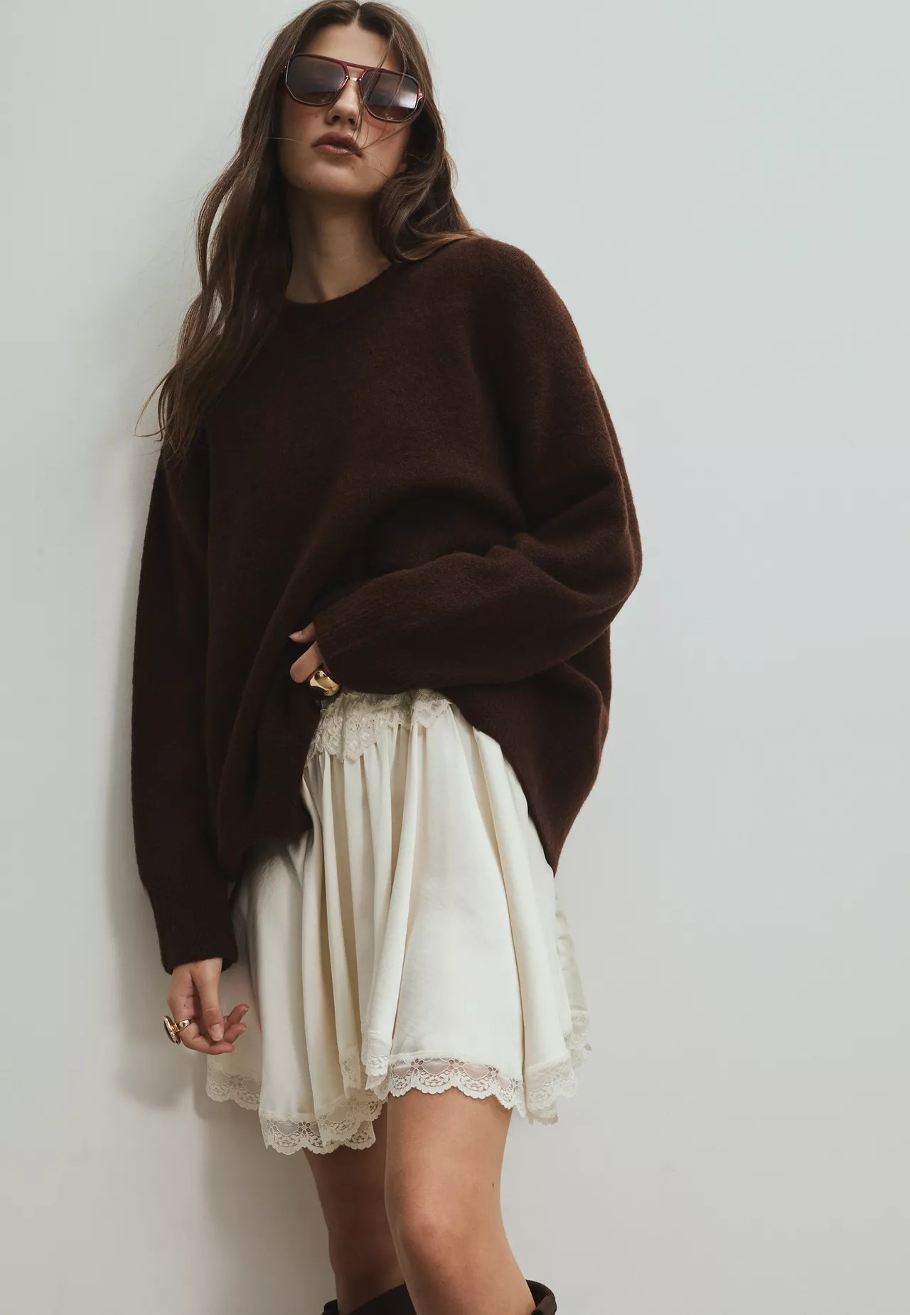 Feinstrickpullover mit weichem Griff - Limited Edition für Damen | Stradivarius Deutschland | Stradivarius DE