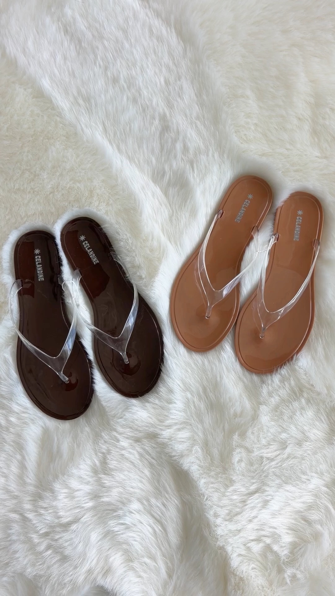 Jelly shoes are everywhere this season and I’m loving these neutral jelly flip flops for the beach or pool. Easy sandals to throw on with any of your summer outfits too!

#LTKTravel #LTKSwim #LTKOver40