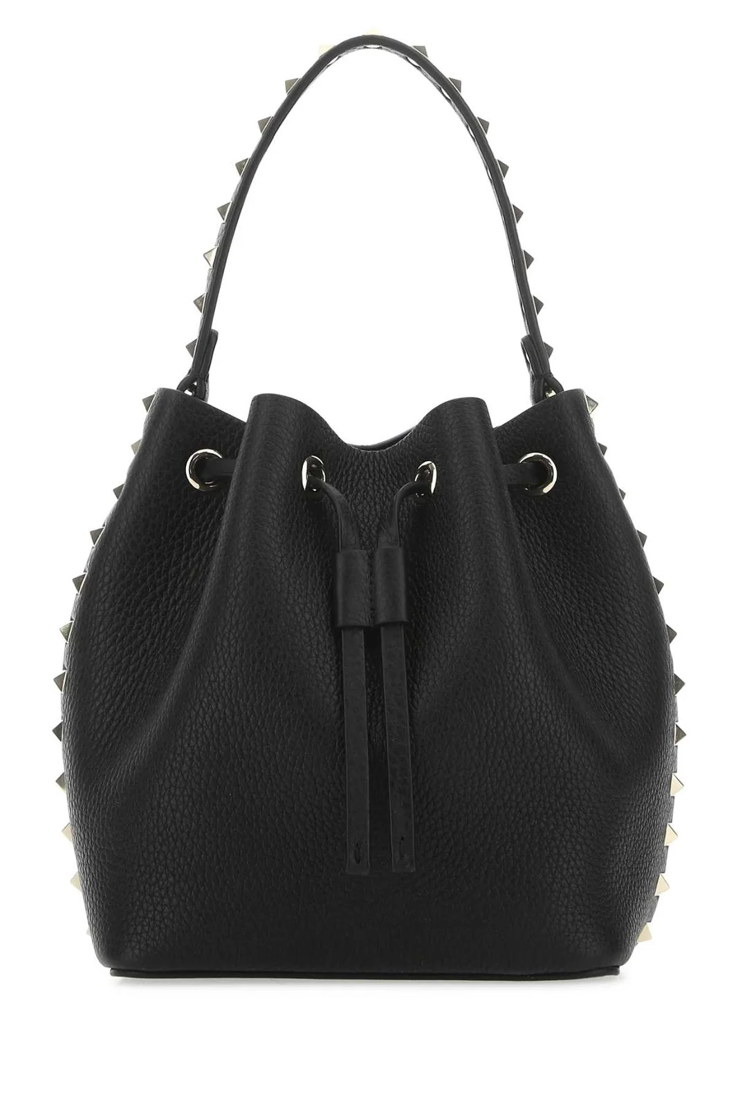 Valentino Garavani Rockstud Small Bucket Bag | Cettire Global