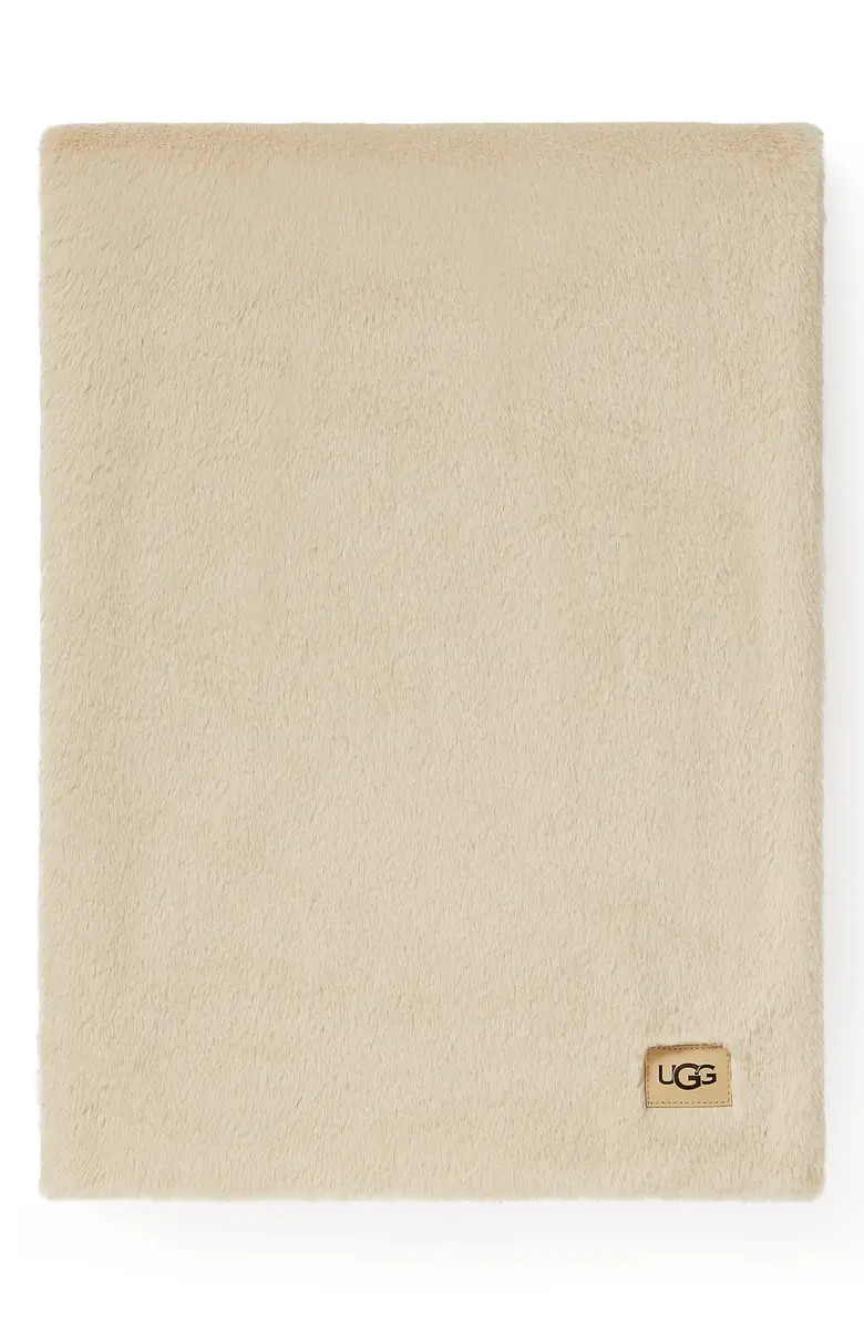 Marcella Faux Fur Throw Blanket | Nordstrom