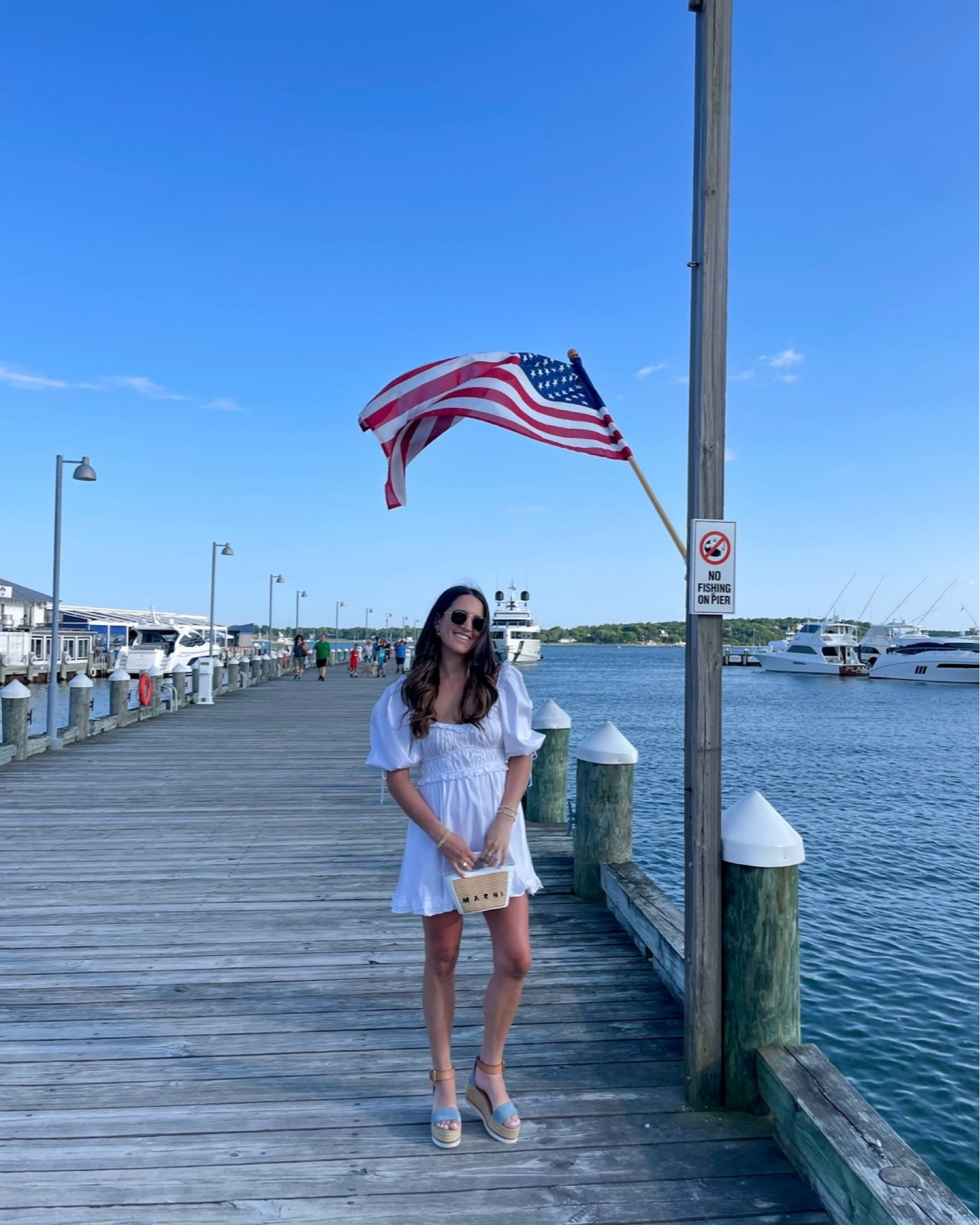 Wearing a size small - could probably do an xsmall 

Summer dresses, summer dress, white dress, 4th of July, July 4th, summer outfit, vacation outfit 

#LTKSeasonal #LTKStyleTip