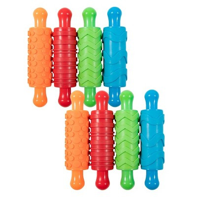 READY 2 LEARN™ Paint and Clay Texture Rollers - 4 Per Set - 2 Sets | Target