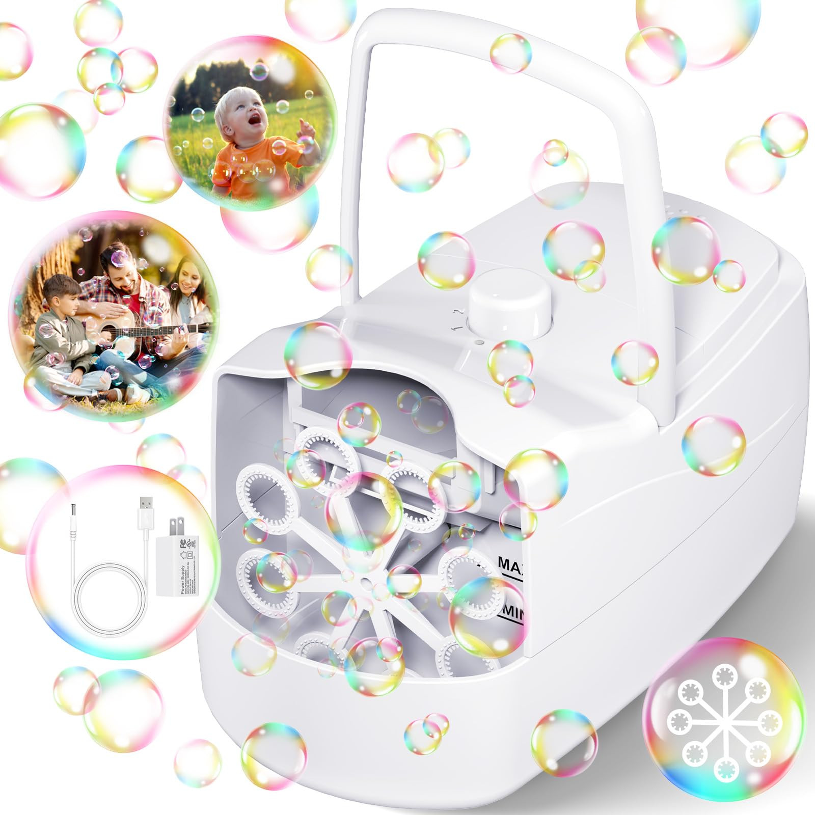 Bubble Machine Automatic Bubble B… | Amazon (US)