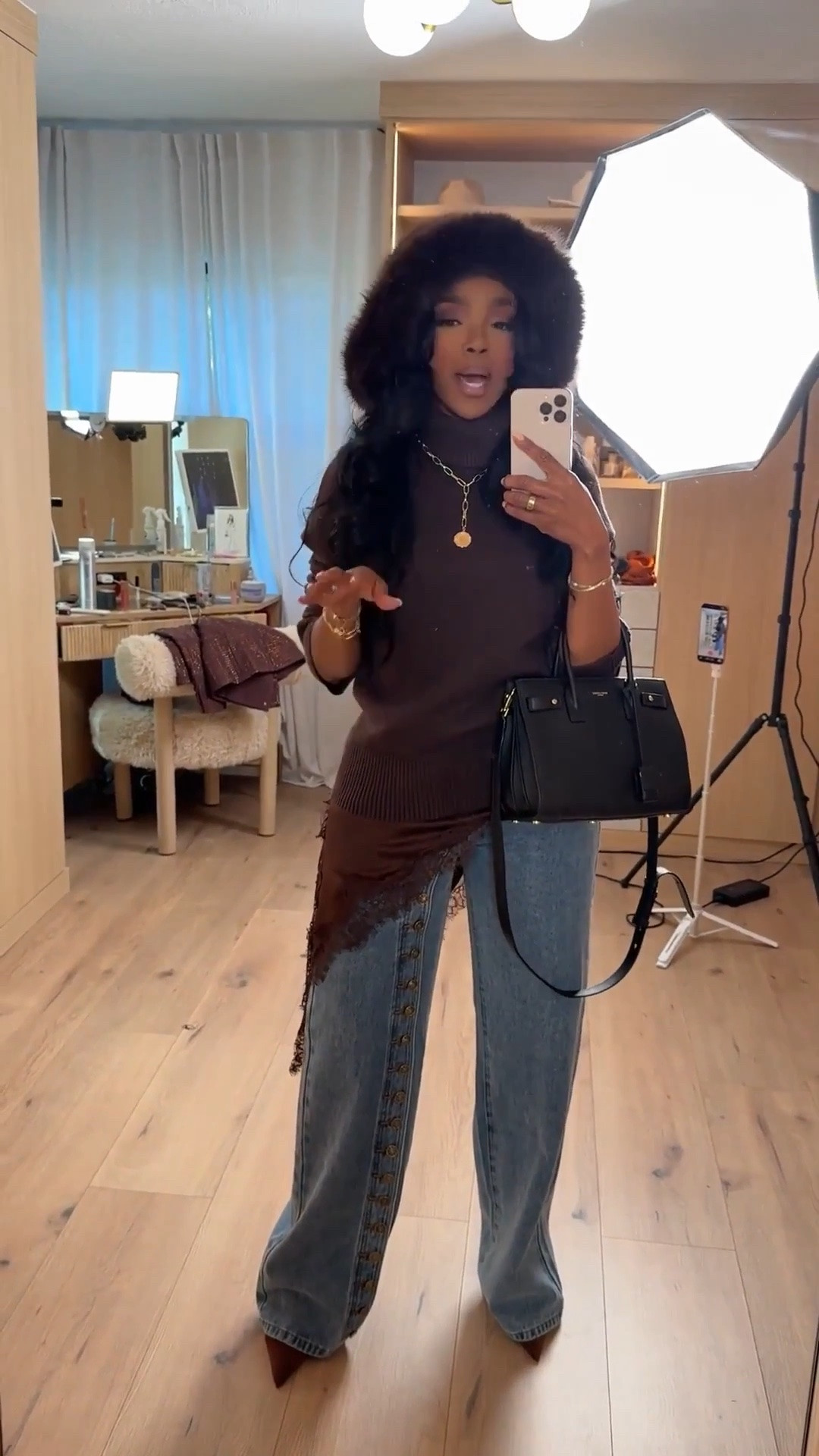 DENIM WITH A TWIST 🤎

This is how you make denim feel anything but basic. The asymmetrical chocolate knit paired with statement wide-leg jeans gives the perfect elevated fall look for brunch, dinner or a day out.

Wearing: Size Small/4 | 5’4” | 140 lbs | 34D-27-40

fall outfits for women, chocolate brown outfit, wide leg jeans outfit, statement denim, asymmetrical top outfit, elevated casual outfit, brunch outfit ideas, fall date night outfit, denim trends, petite fall fashion, brown and denim outfit, casual chic style

📲 Download the FREE LTK app & follow me (@kirasfashionfinds).

#LTKPetite #LTKStyle