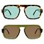 VANLINKER Retro Square Aviator Sunglasses for Women Men 70s Vintage Style Trendy Flat Top Rectang... | Amazon (US)