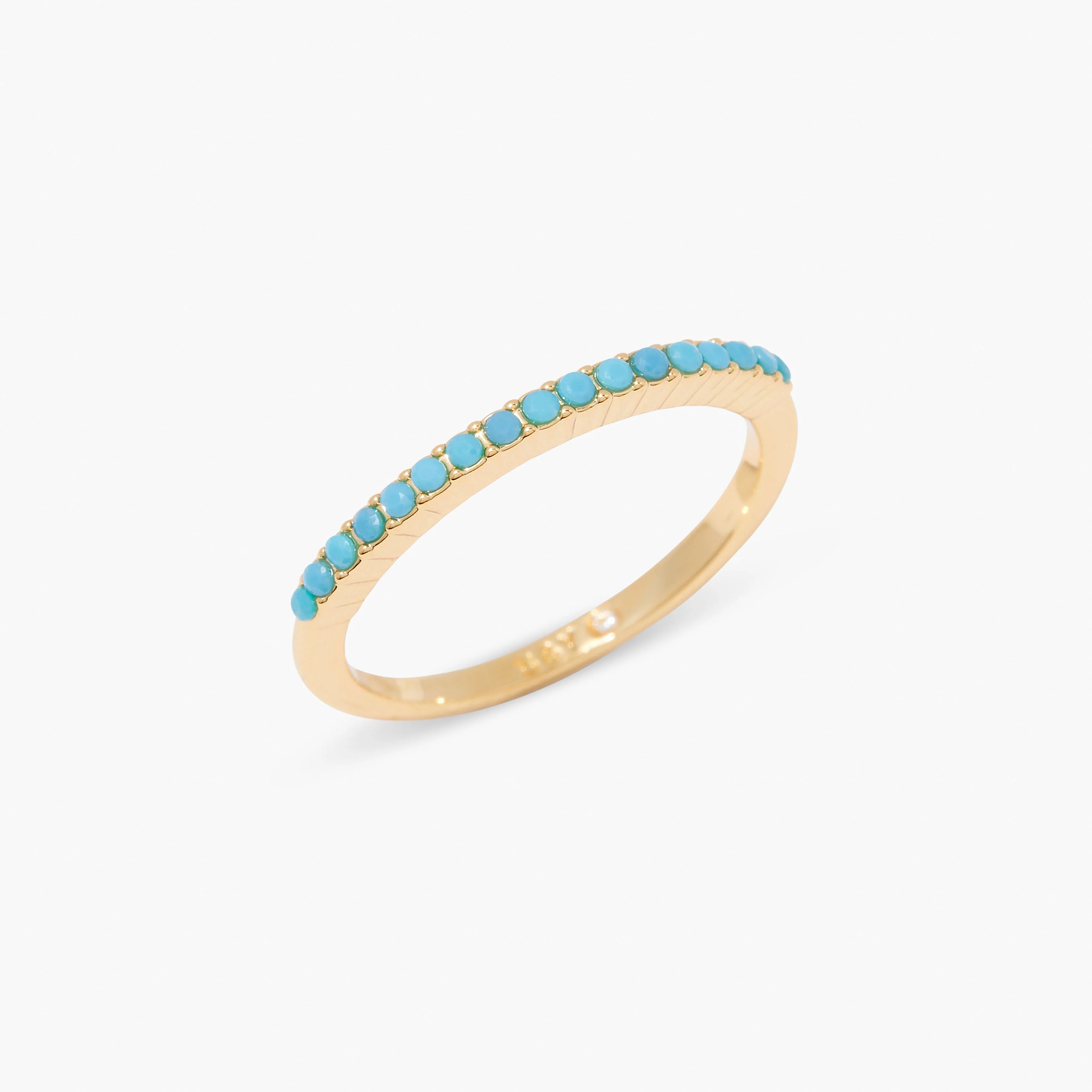 Kara Turquoise Thin Ring | Brook and York