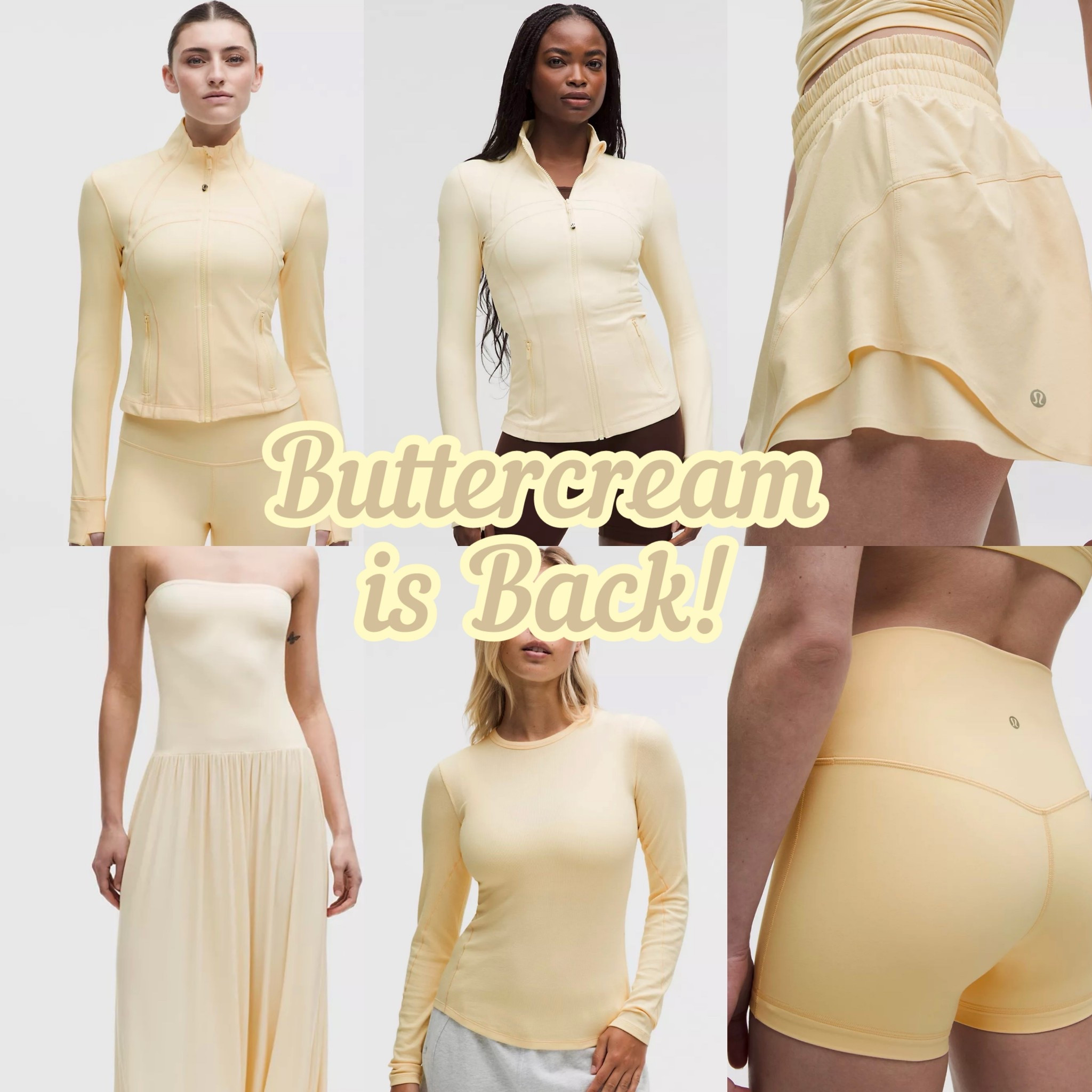 We waited year for this!!!🤭💛🍨👏🏼 The very anticipated buttercream yellow color is back just in time for spring. 

#LTKActive #LTKootd #LTKfitnessgoals