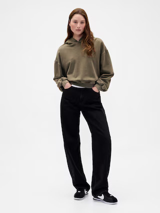 Heavyweight French Terry Oversized Hoodie | Gap (US)