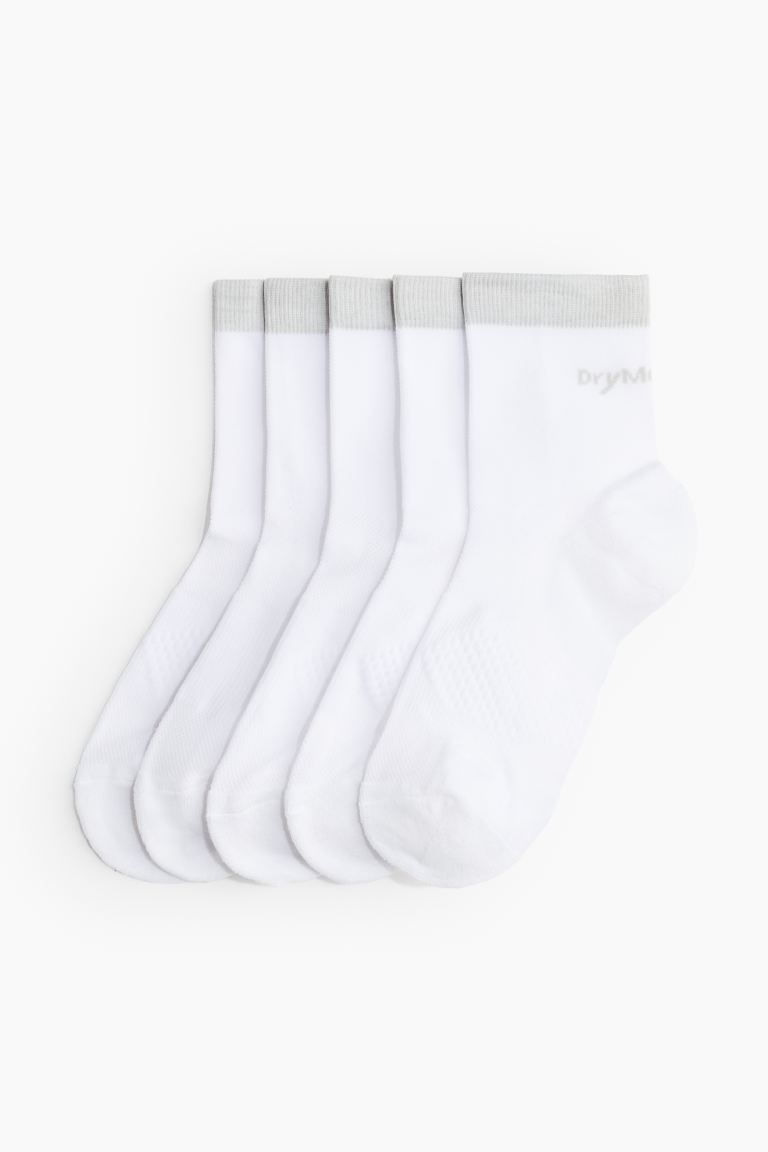 5-pack DryMove™ Sports Socks | H&M (US + CA)