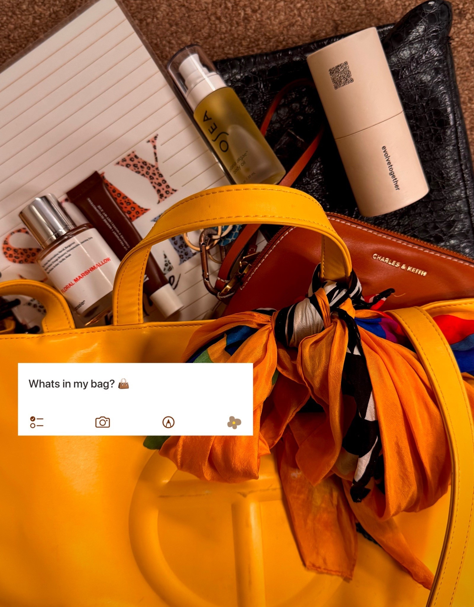 What’s in your bag? 🥰👀

#LTKselfcare #LTKSaleAlert