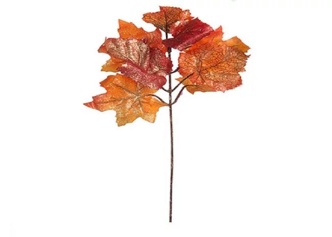 Darice Fall Pick Glitter Maple Leaf 11 Inches | Walmart (US)