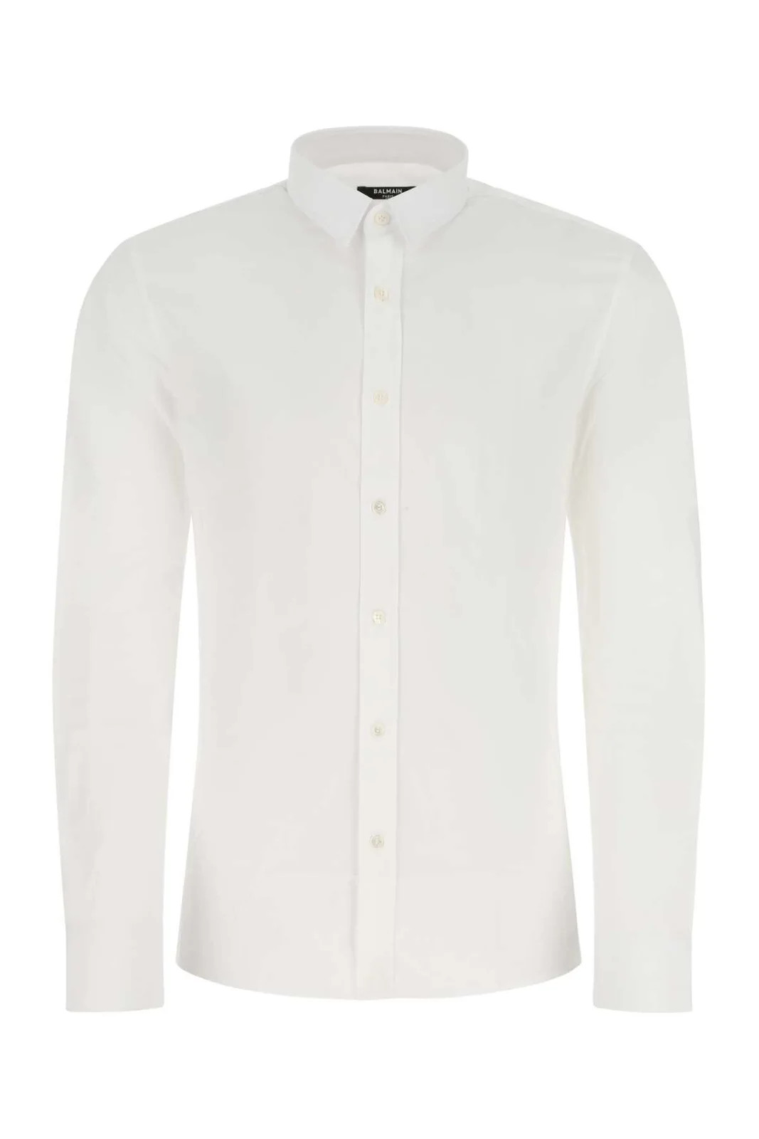 Balmain Fitted Cut Buttoned Shirt | Cettire Global