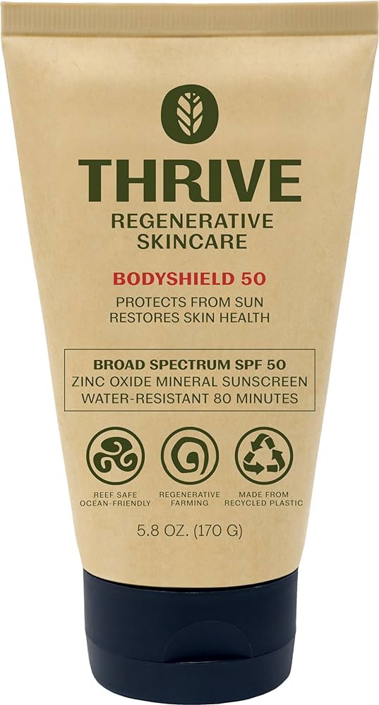 Thrive Reef Safe Sunscreen SPF50 - Hawaii 104 Reef Act Compliant - Mineral Sunscreen Non-Nano Zin... | Amazon (US)