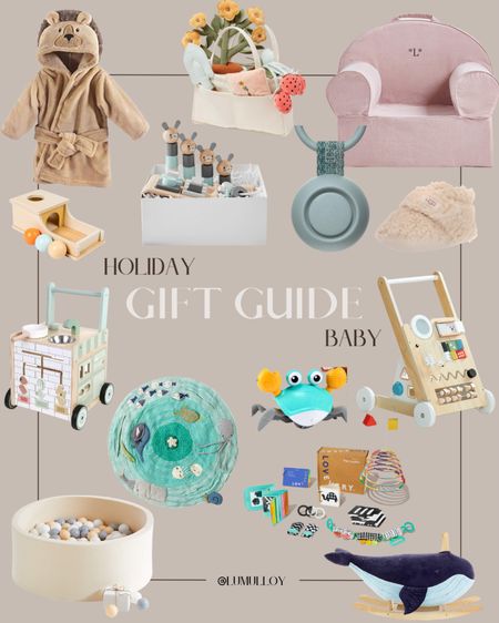 Holiday gift guide for baby! Baby toys, baby Christmas list 

#LTKHoliday #LTKbaby #LTKGiftGuide