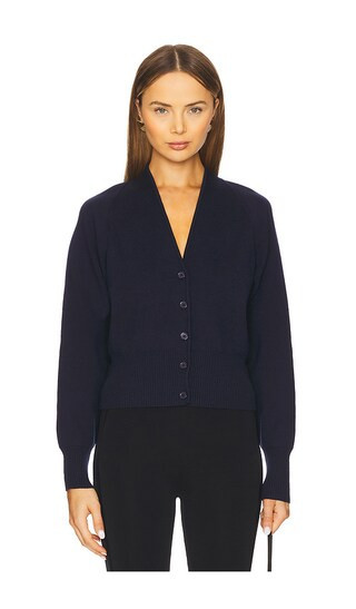 EAVES Klaire Knit Cardigan in Navy. Size M. Also in L, S, XL, XS. | Revolve Clothing (Global)