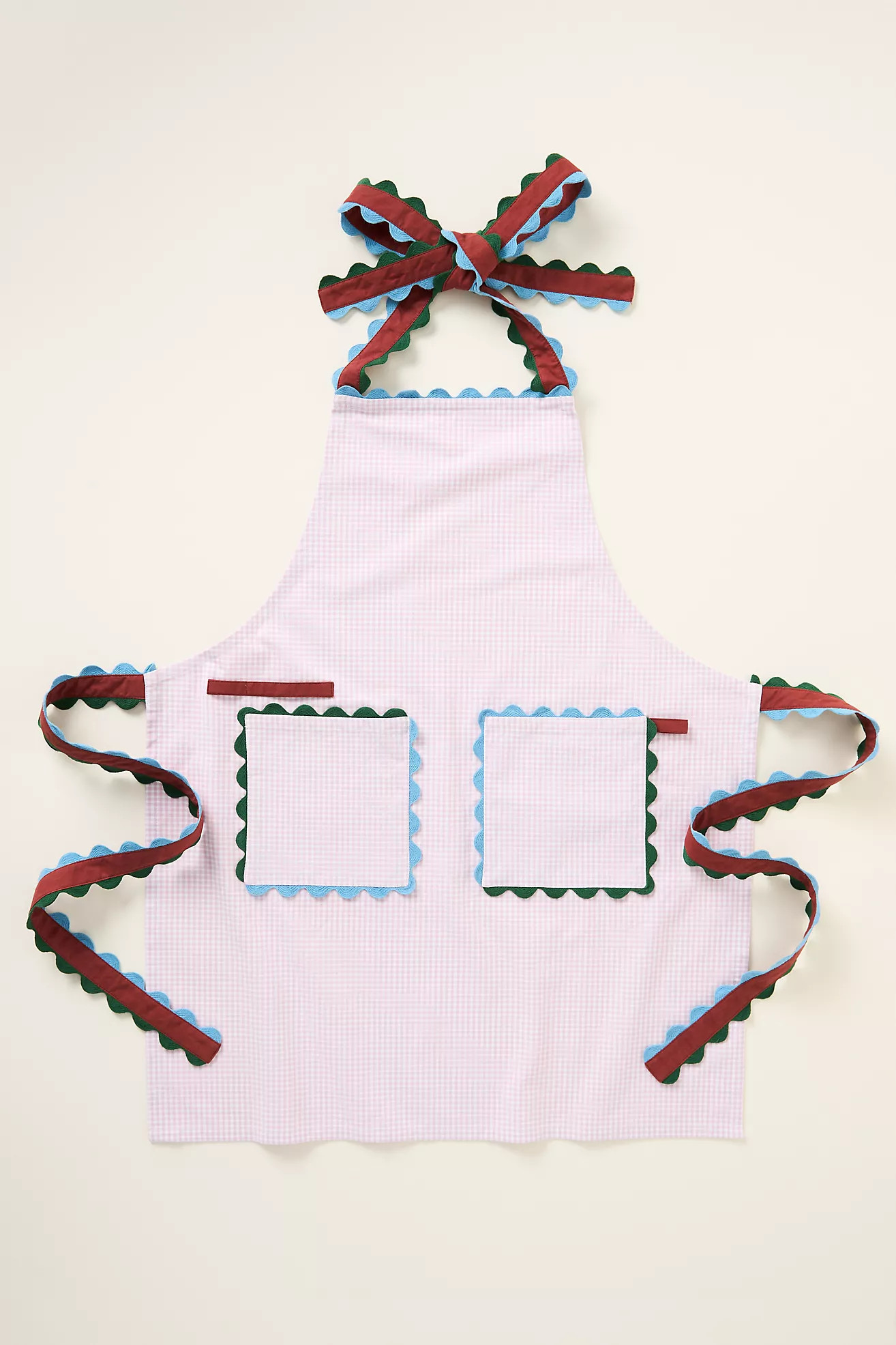 Indira Embroidered Apron | Anthropologie (US)