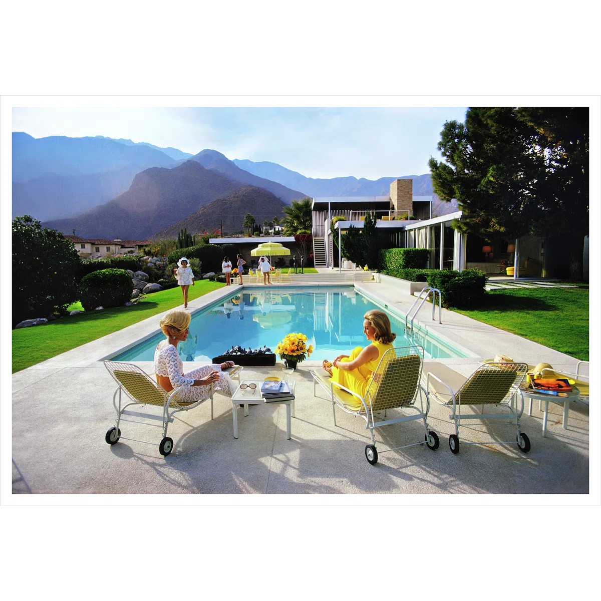 Poolside Glamour Print by Slim Aarons | Perigold