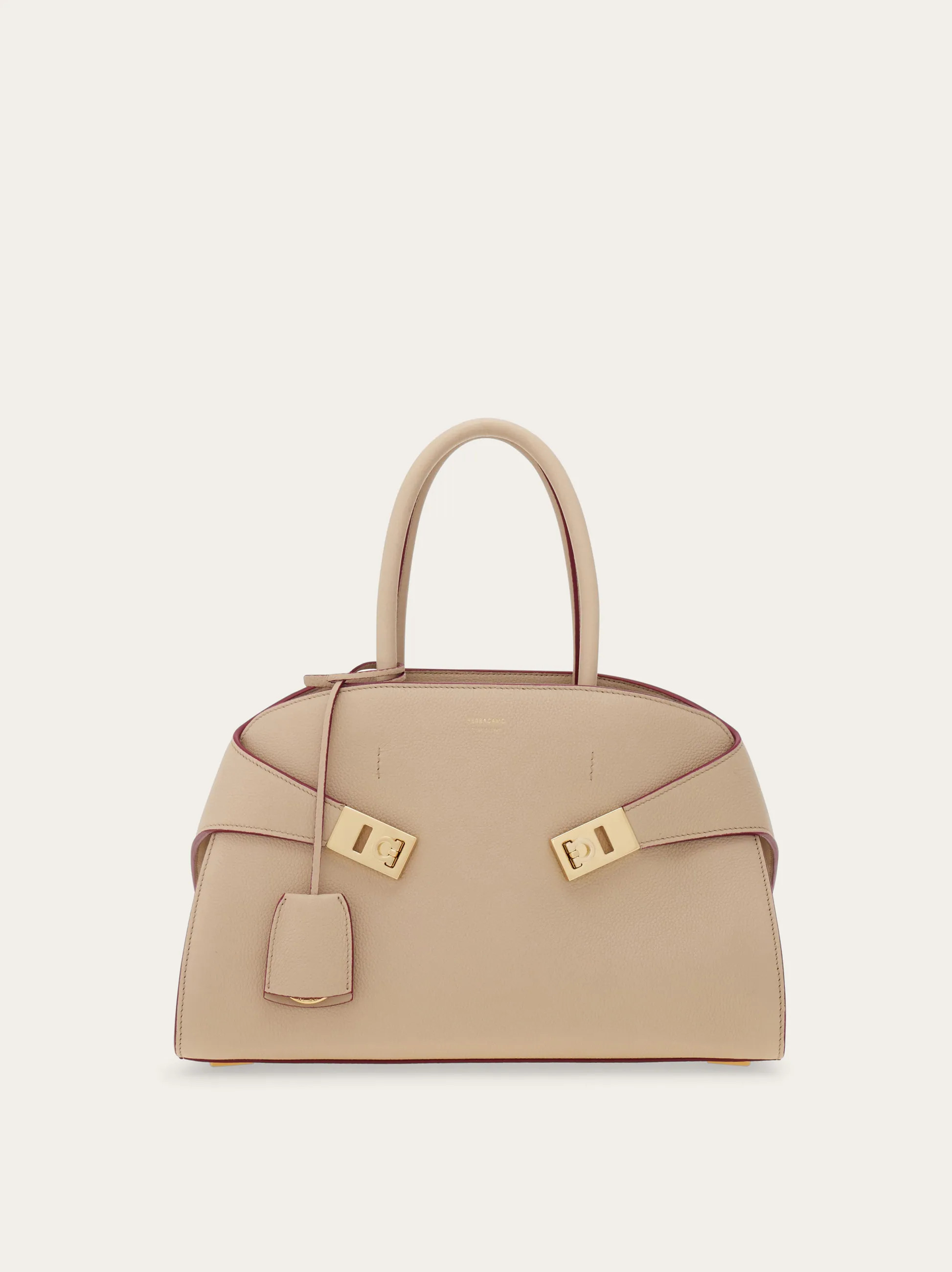 Ferragamo Women Hug handbag (M) Beige | Ferragamo